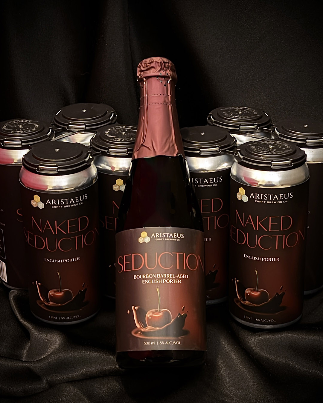 Aristaeus Craft Brewing Co - Seduction (Bourbon-barrel aged chocolate cherry English Porter)