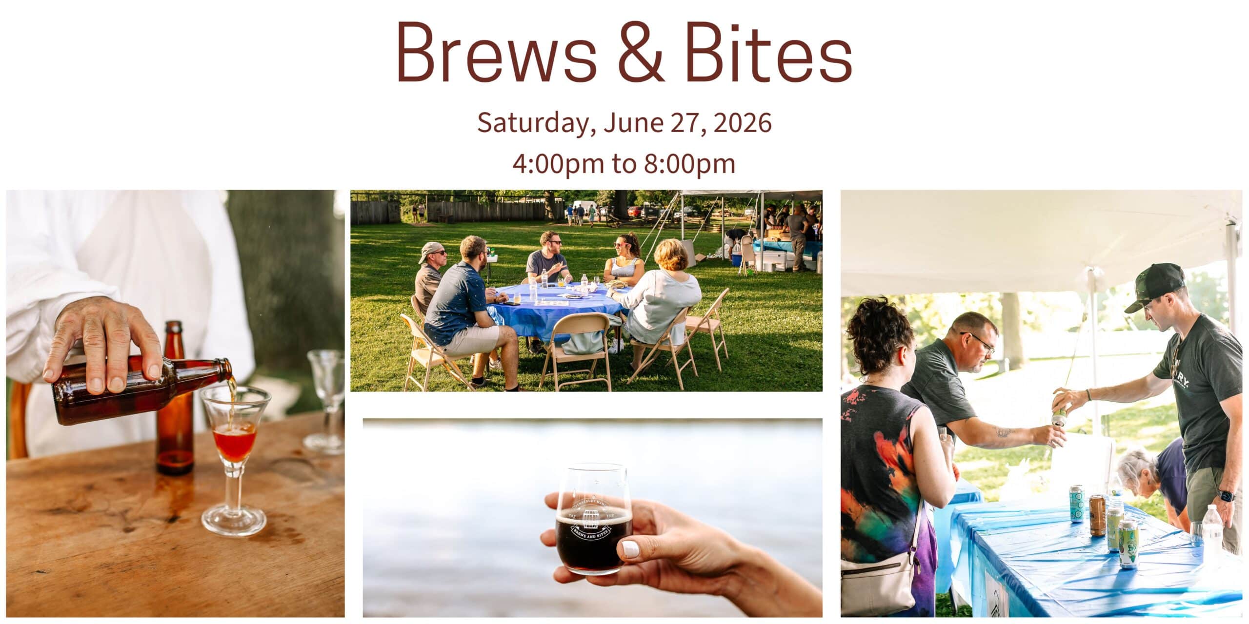 Brews and Bites at Pennsbury Manor