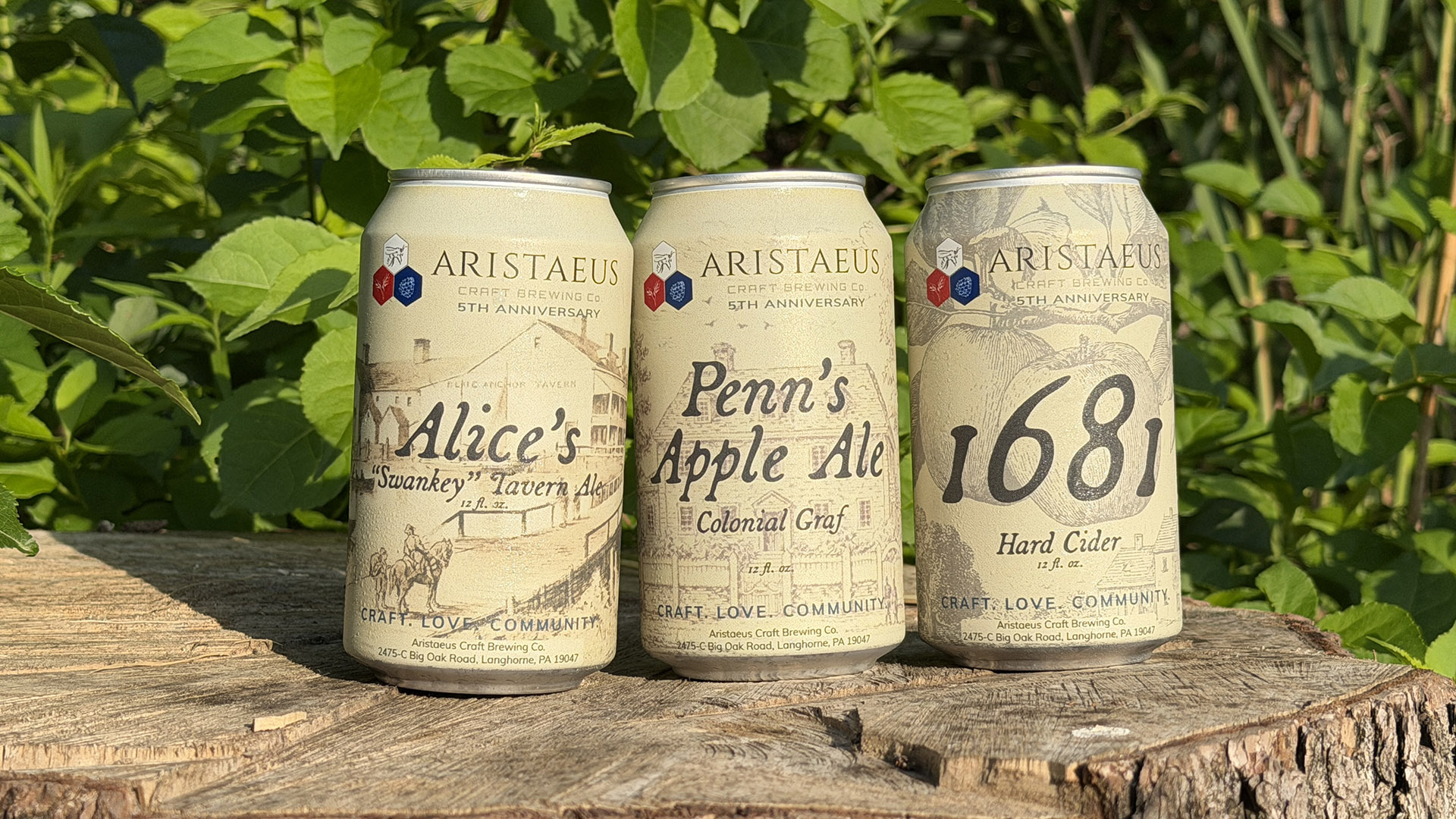 Aristaeus Craft Brewing Co - America 250 Collaboration with Pennsbury Manor